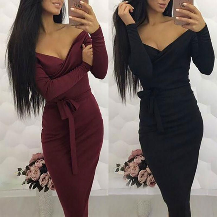 Classy Black or Red Outfit